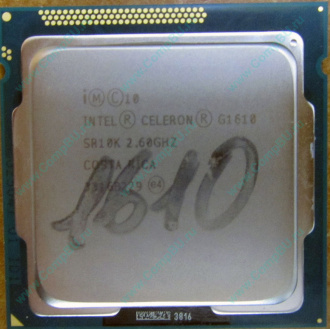 Процессор Intel Celeron G1610 (2x2.6GHz /L3 2048kb) SR10K s.1155 (Новороссийск)